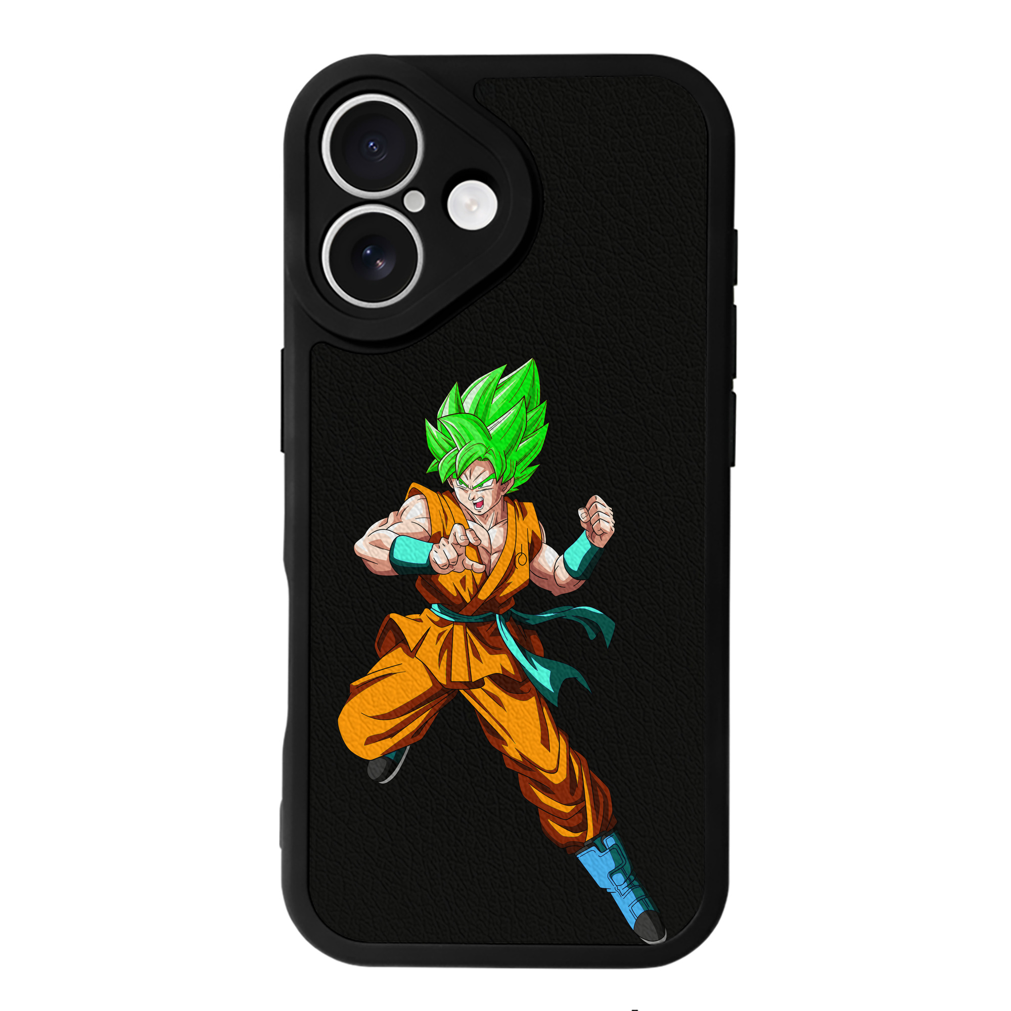 （画像用） ドラゴンボール 孫 悟飯（そんごはん）DRAGON BALL Son Gohan 【iPhone 16シリーズ対応】シリコンスマホケース（レザー調） 材質：シリコン